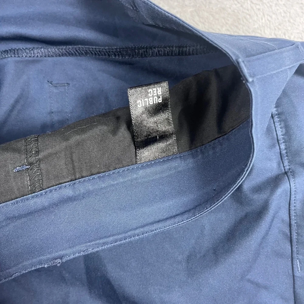 Public Rec All Day Every Day 5-Pocket Pants Navy Blue Mens 34x30 Travel Chino